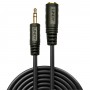 Lindy 35654 cavo audio 5 m 3.5mm Nero