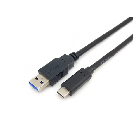 Equip 128344 cavo USB USB 3.2 Gen 1 (3.1 Gen 1) 2 m USB A USB C Nero