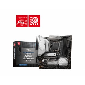 MAG B660M MORTAR WIFI, B660, LGA1700, 4DDR5, 2PCI-Ex16, 1PCI-Ex1, 2M2, 6SATA3 (MAG B660M MORTAR WIFI)