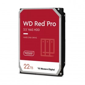 Western Digital Red Pro disco rigido interno 22 TB 7200 Giri/min 512 MB 3.5" Serial ATA III