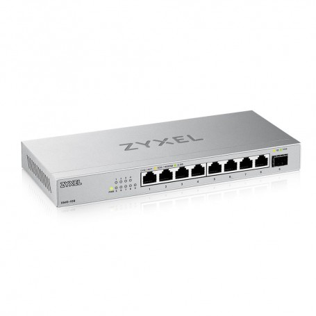 Zyxel XMG-108 Non gestito 2.5G Ethernet (100/1000/2500) Argento