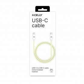 USB-C TO USB-C 1.5M YL COTTON
