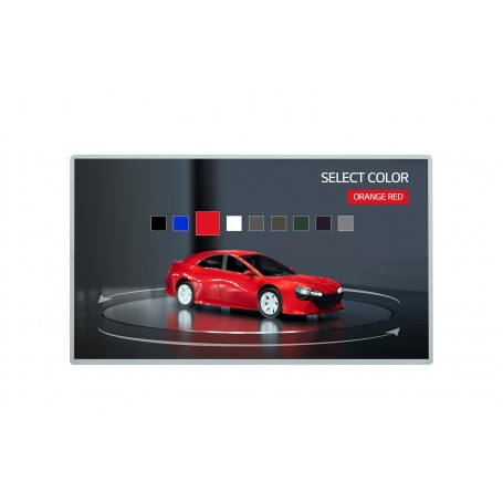 LG 27TNF3K-S visualizzatore di messaggi Pannello piatto per segnaletica digitale 68,6 cm (27") LED 300 cd/m² Full HD Argento To
