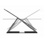 Equip Staffa per montaggio a parete TV ultra-sottile a movimento completo da 43” a 90”