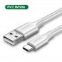 Ugreen 60121 cavo USB USB 2.0 1 m USB A USB C Bianco