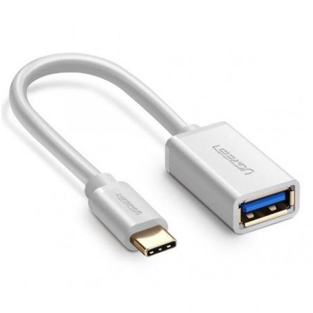 Ugreen 30702 cavo USB USB 3.2 Gen 1 (3.1 Gen 1) 0,1 m USB C USB A Bianco