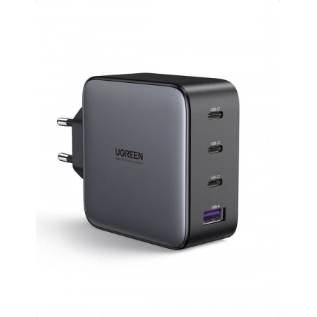 Ugreen 40747 Caricabatterie per dispositivi mobili Universale Nero AC Ricarica rapida Interno