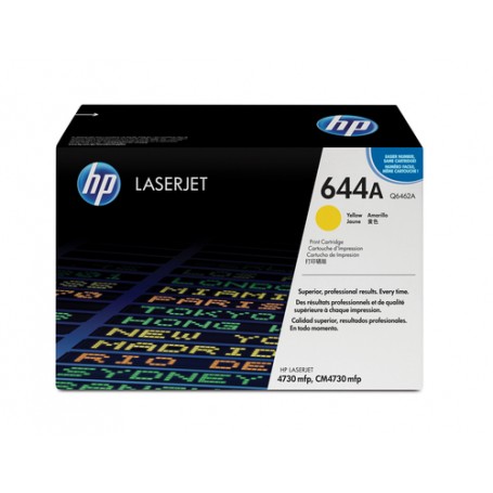 HP 644A Yellow Original LaserJet Toner Cartridge cartuccia toner 1 pz Originale Giallo