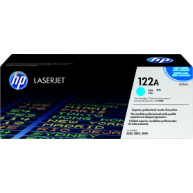 HP 122A Cyan Original LaserJet Toner Cartridge cartuccia toner 1 pz Originale Ciano