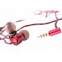 itek Taurus IE100 Auricolare Cablato In-ear Gaming Nero, Rosso