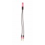 itek Taurus IE100 Auricolare Cablato In-ear Gaming Nero, Rosso