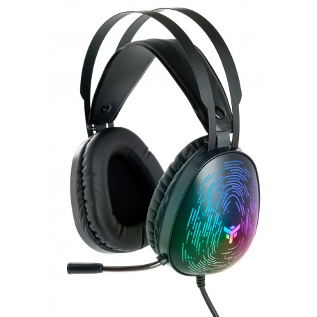 itek H420 Auricolare Cablato A Padiglione Gaming Nero