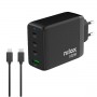 CARICATORE GAN 100W 4 PORTE