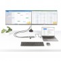 StarTech.com Adattatore multiporta USB-C con dongle USB-C a USB-A, doppio HDMI (4K30Hz/1080p60Hz), Hub USB-A 5Gbps a 3 porte, mi