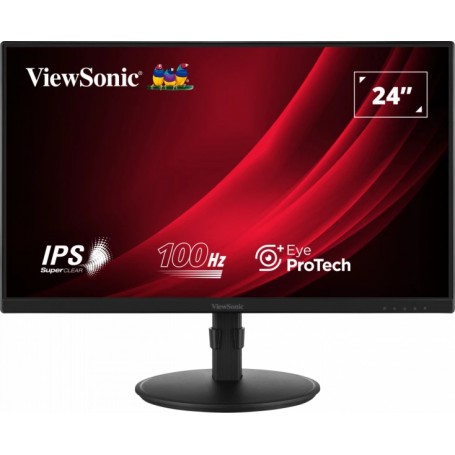 Viewsonic Display VG2408A Monitor PC 61 cm (24") 1920 x 1080 Pixel Full HD LED Nero