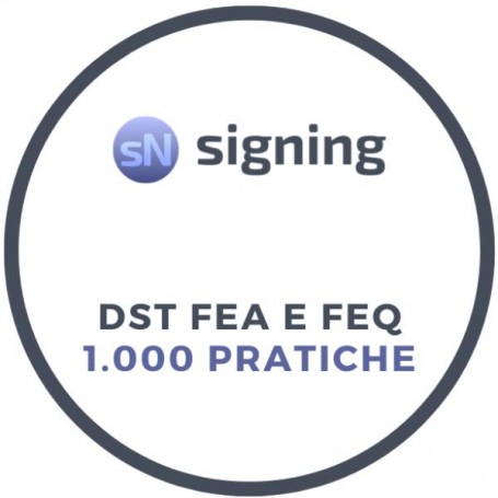 SIGNING 1K PRAT. DST FEA E FEQ