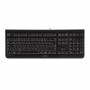 CHERRY KC 1000 tastiera Universale USB Ceco Nero
