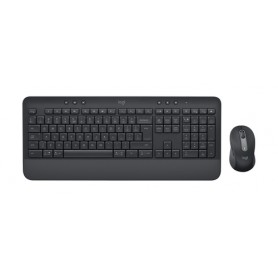 Logitech Signature MK650 Combo For Business tastiera Mouse incluso Ufficio Bluetooth QWERTY US International Grafite