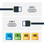 StarTech.com Cavo USB-C attivo da 3 m, USB 3.2 10Gbps, Cavo USB Type-C lungo per il trasferimento dei dati, 60W Power Delivery, 
