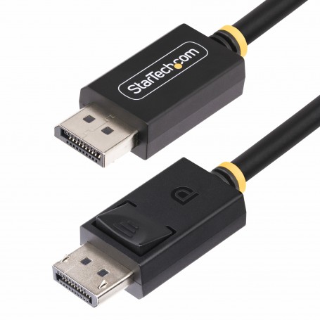 StarTech.com Cavo DisplayPort 2.1 da 2m, cavo DisplayPort DP40 certificato VESA con UHBR10/HDR/HDCP 2.2, 8K 60Hz/4K 144Hz w/DSC 