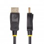 StarTech.com Cavo da DisplayPort a HDMI da 2m, 4K 60 Hz con HDR, Adattatore da DisplayPort a HDMI 2.0b, Convertitore video attiv