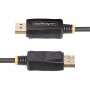 StarTech.com Cavo da DisplayPort a HDMI da 2m, 4K 60 Hz con HDR, Adattatore da DisplayPort a HDMI 2.0b, Convertitore video attiv
