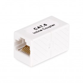 StarTech.com Accoppiatore RJ45, accoppiatore Ethernet Cat6 in linea, connettore femmina a femmina (F/F) T568B, estensione cavo E