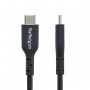 StarTech.com Cavo USB-C da 1m, cavo di ricarica USB-C, cavo USB 2.0 Tipo-C per laptop, 60W 3A Power Delivery, rivestimento in TP