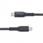 StarTech.com Cavo USB-C da 1m, cavo di ricarica USB-C, cavo USB 2.0 Tipo-C per laptop, 60W 3A Power Delivery, rivestimento in TP