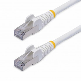 StarTech.com Cavo Ethernet CAT8 bianco da 15m, RJ45 Snagless, 25G/40G, 2000MHz, 100W PoE++, S/FTP, cavo lan in rame puro 26AWG, 