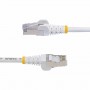 StarTech.com Cavo Ethernet CAT8 bianco da 15m, RJ45 Snagless, 25G/40G, 2000MHz, 100W PoE++, S/FTP, cavo lan in rame puro 26AWG, 