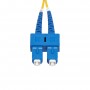StarTech.com Cavo in fibra ottica duplex monomodale OS2 da SC a SC (UPC) da 10 m, 9/125µm, 40G/100G, Insensibile alla piegatura