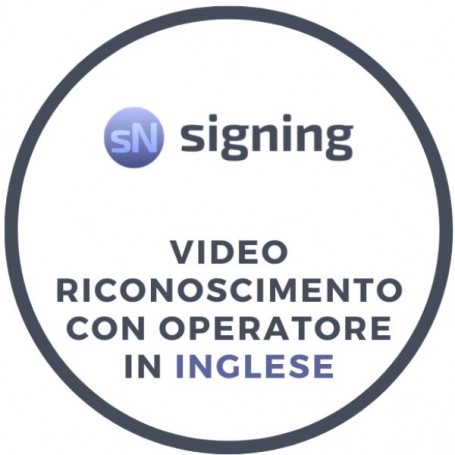 SIGNING VIDEO-RICONOSCIMENTO ENG