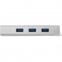 StarTech.com Hub USB 3.0 a 3 porte con Adattatore NIC Ethernet Gigabit Gbe (ST3300G3UA)