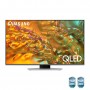 Samsung Q80D TV QLED 4K 50” QE50Q80DATXZT Smart TV Wi-Fi Eclipse Silver 2024, Processore NQ4 AI GEN2, 4K AI Upscaling, Simple 