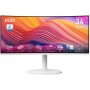 MSI Modern MD342CQPW Monitor PC 86,4 cm (34") 3440 x 1440 Pixel UltraWide Quad HD Bianco