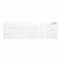 CHERRY AK-C8112 tastiera Medico USB AZERTY Francese Bianco