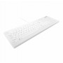 CHERRY AK-C8112 tastiera Medico USB AZERTY Francese Bianco