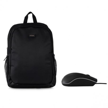 Nilox NXBKM010 zaino Zaino casual Nero Poliestere