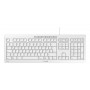 CHERRY STREAM tastiera Ufficio USB QWERTZ Tedesco Bianco