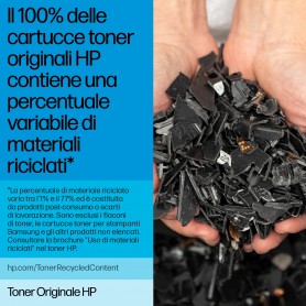 HP Cartuccia toner ciano originale LaserJet 212X ad alta capacità (W2121X)