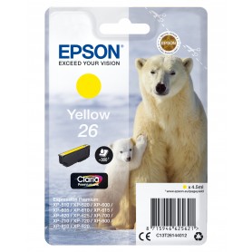 Epson Polar bear Cartuccia Giallo (C13T26144012)
