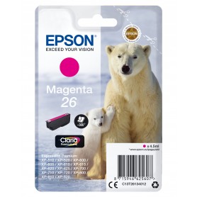 Epson Polar bear Cartuccia Magenta (C13T26134022)