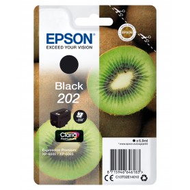 Epson Kiwi Singlepack Black 202 Claria Premium Ink (C13T02E14020)