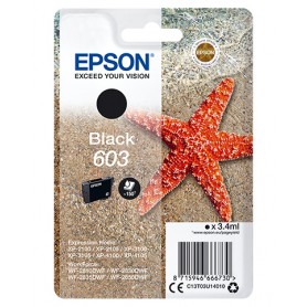 Epson Singlepack Black 603 Ink (C13T03U14020)