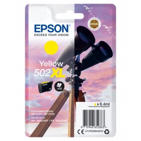Epson Singlepack Yellow 502XL Ink (C13T02W44010)