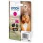 Epson Squirrel Singlepack Magenta 378XL Claria Photo HD Ink (C13T37934010)