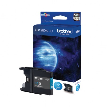 Brother LC1280XLC cartuccia d'inchiostro 1 pz Originale Resa elevata (XL) Ciano (LC1280XLC)