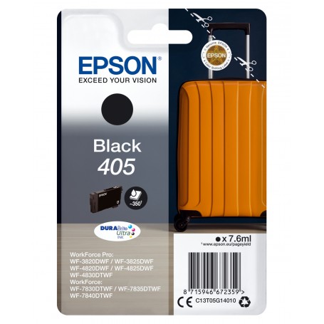Epson Singlepack Black 405 DURABrite Ultra Ink (C13T05G14020)