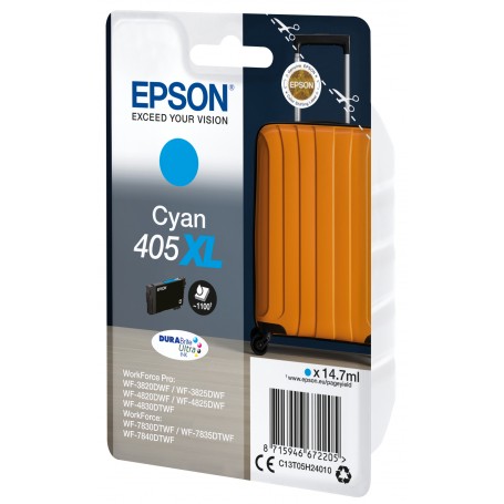 Epson Singlepack Cyan 405XL DURABrite Ultra Ink (C13T05H24010)